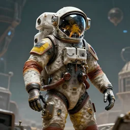 steampunk astronaut by beeple