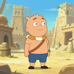 pickle rick in a ancient civilization