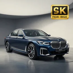the new BMW 7 series advertisement, 4k, highly detailed