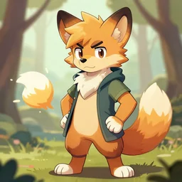 a fursona, trending on furaffinity, by don bluth, furry art, digital art