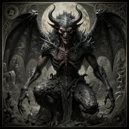 eldritch anime demon in the style of michael whelan and gustave dore. hyperdetailed photorealism by greg rutkowski. 1 0 8 megapixels, 3 d finalrender, cinematic lighting.