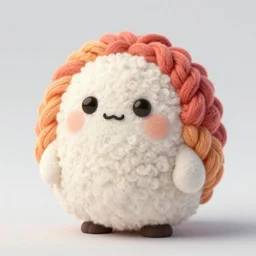 Vanitas from wool cute vibrant