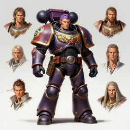 cyberpunk warhammer 4 0 k steve buscemi, character design, painting by gaston bussiere, katsuya terada, frank frazetta, tom of finland, trending on artstation