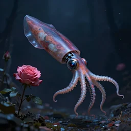 robot squid, o rose, thou art sick! the invisible worm that flies in the night