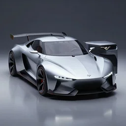 a sports car concept design based on nissan and chevy sports cars, concept sports car, car design, trending on pintrest, photoreal, symmetry, by abimelec design