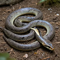 snake with an exoskeleton