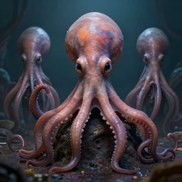 hyperrealistic dslr film still of early cuyler squidbillies, anthropomorphous cephalopod, stunning 8 k octane comprehensive 3 d render, inspired by istvan sandorfi & greg rutkowski & unreal engine, perfect symmetry, dim volumetric cinematic lighting, extremely hyper - detailed, extremely lifelike attributes & lifelike texture, intricate, masterpiece, artstation, stunning