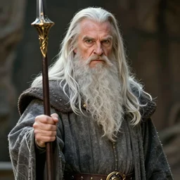 colorful exaggerated character art of gandalf the white from lord of the rings, rodel gonzalez, marc davis, milt kahl, jim warren, don bluth, glen keane, jason deamer, rob kaz, concept art