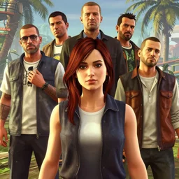 highly detailed portrait young claire forlani in gta v, stephen bliss, unreal engine, fantasy art by greg rutkowski, loish, rhads, ferdinand knab, makoto shinkai and lois van baarle, ilya kuvshinov, rossdraws, tom bagshaw, global illumination, radiant light, detailed and intricate environment