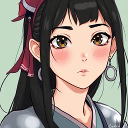 hd, 8 k portrait of tsuyu asui
