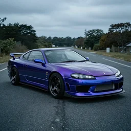 2001 S15 Silvia cyberpunk style