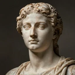 Female Portrait, by  Michelangelo.