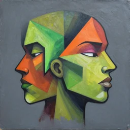 Rasta profile picture by Sachin Teng, asymmetrical, Organic Painting , Matte Painting,  geometric shapes, hard edges, graffiti, street art:2 by Sachin Teng:4