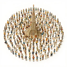 a whole bunch of little tiny people, by gerard brom