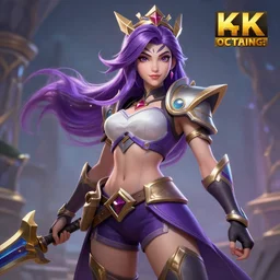 star guardian Caitlyn, Caitlyn from league of legends, 3d render, 8k resolution, octane render