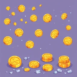 spritesheet gold coins