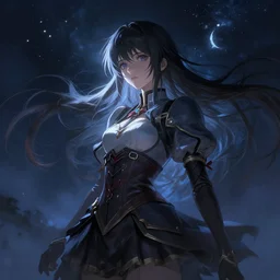 a girl from final fantasy live action, fate stay night, evocative, mystical night, very very very very detailed, award winning, masterpiece digital painting by greg rutkowski, alex grey, artstation, 4 k wallpaper