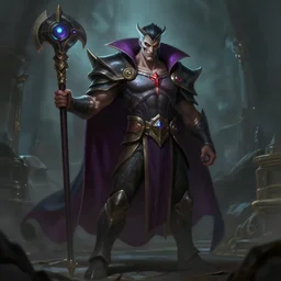 concept art of league of legends vampire, greg rutkowski, trending on artstation, ambient lighting