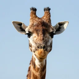 a really handsome giraffe face, ultra hd, 4 k, realistic, unreal engine