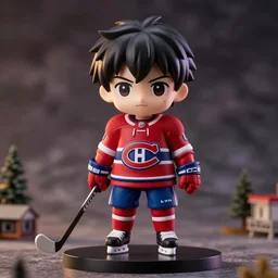 Carey Price, An anime Nendoroid of Carey Price, Montreal Habs Canadien figurine, detailed product photo