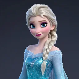 elsa from frozen, hyper detailed, digital art, trending in artstation, cinematic lighting, studio quality, smooth render, unreal engine 5 rendered, octane rendered, art style by klimt and nixeu and ian sprigger and wlop and krenz cushart.
