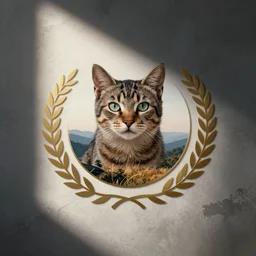 logo concept for cat
