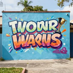 high school motivational graffiti mural, design awards, pinterest, behance, realistic, 8 k