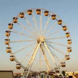 a ferris wheel in old egypt, photography, award winning, 8 k
