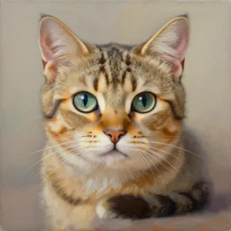 A painting of a cat by Ross Tran, Trending on Artstation, featured on deviantart
