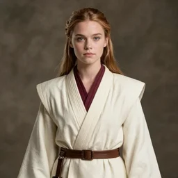 ( ( ( ( ( katniss everdeen ) ) ) ) ) wearing jedi - robes!!!!!!!!!!, photography by steve mccurry, 4 k / 8 k