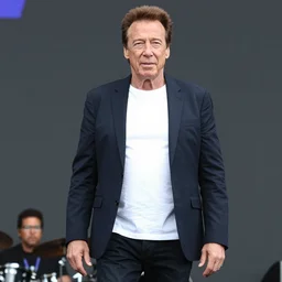 photo still of christopher walken on stage at vans warped tour!!!!!!!! at age 5 5 years old 5 5 years of age!!!!!!! shredding on guitar, 8 k, 8 5 mm f 1. 8, studio lighting, rim light, right side key light