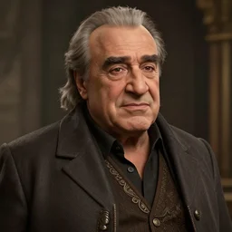 a screenshot of danny devito in the video game skyrim. 3 d rendering, unreal engine. amazing likeness. very detailed. cartoon caricature