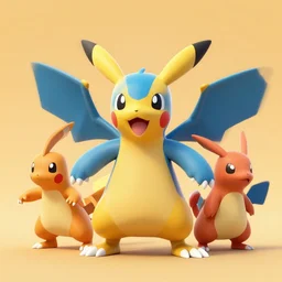 pokemon that doesn't exist, 3 d rendered