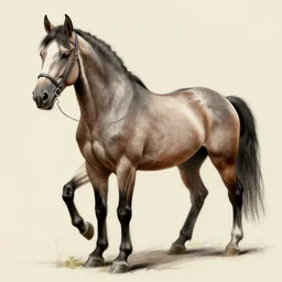 horse , sketch , trending on artstation , Hyperdetailed , CGSociety