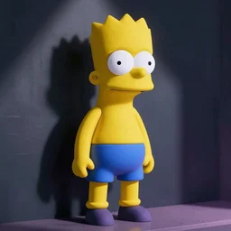 photorealistic cyberpunk Lisa Simpson hd