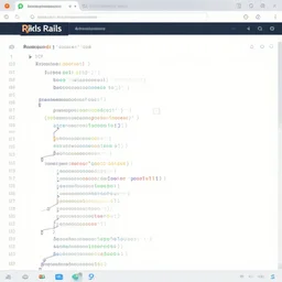 source code for a rails application