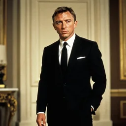 daniel craig as james bond in goldfinger 1 9 6 4