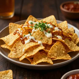photorealistic plate of nachos. hyperdetailed photorealism, 1 0 8 megapixels, amazing depth, rich colors, powerful imagery, 3 d finalrender, 3 d shading, cinematic lighting, artstation concept art