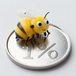 crazy scientist beein% happy that is sputtered silver membrane weights 1 mg, photorealistic