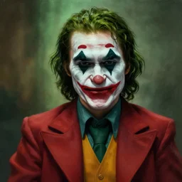 Joker, pretty, beautiful, DnD character art portrait, matte fantasy painting, DeviantArt Artstation, by Jason Felix by Steve Argyle by Tyler Jacobson by Peter Mohrbacher by Q Hayashida by Vivziepop, cinematic lighting