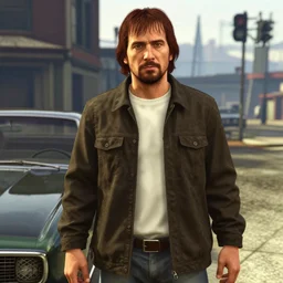 Frodo in the style of GTA 5