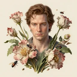 the platonic ideal of flowers, rotting, insects and praying of cletus kasady carnage thanos nazgul doctor manhattan chtulu mandelbulb princess mononoke bioshock davinci heavy rain, d & d, fantasy, ego death, decay, dmt, psilocybin, art by artgerm and greg rutkowski and alphonse mucha