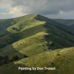 “Painting by Don Troiani”