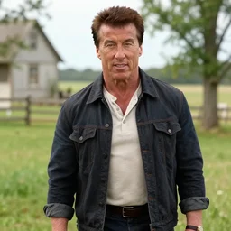 screenshot of sylvester stallone in little house on the prairie, - g