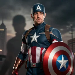 Francesco totti as capatin america