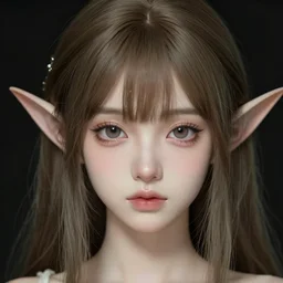 character concept art of an anime dryad | | cute - fine - face, pretty face, key visual, realistic shaded perfect face, fine details, tranding on artstation