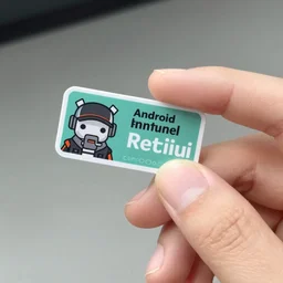 Closeup shot of a hand holding a credchip, Android Netrunner