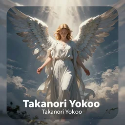 GUI for an application that shows you your guardian angel, by Tadanori Yokoo