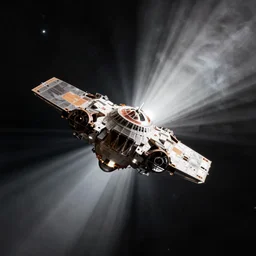 James Webb telescope image of an alien spaceship
