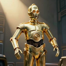 cyberpunk C-3PO